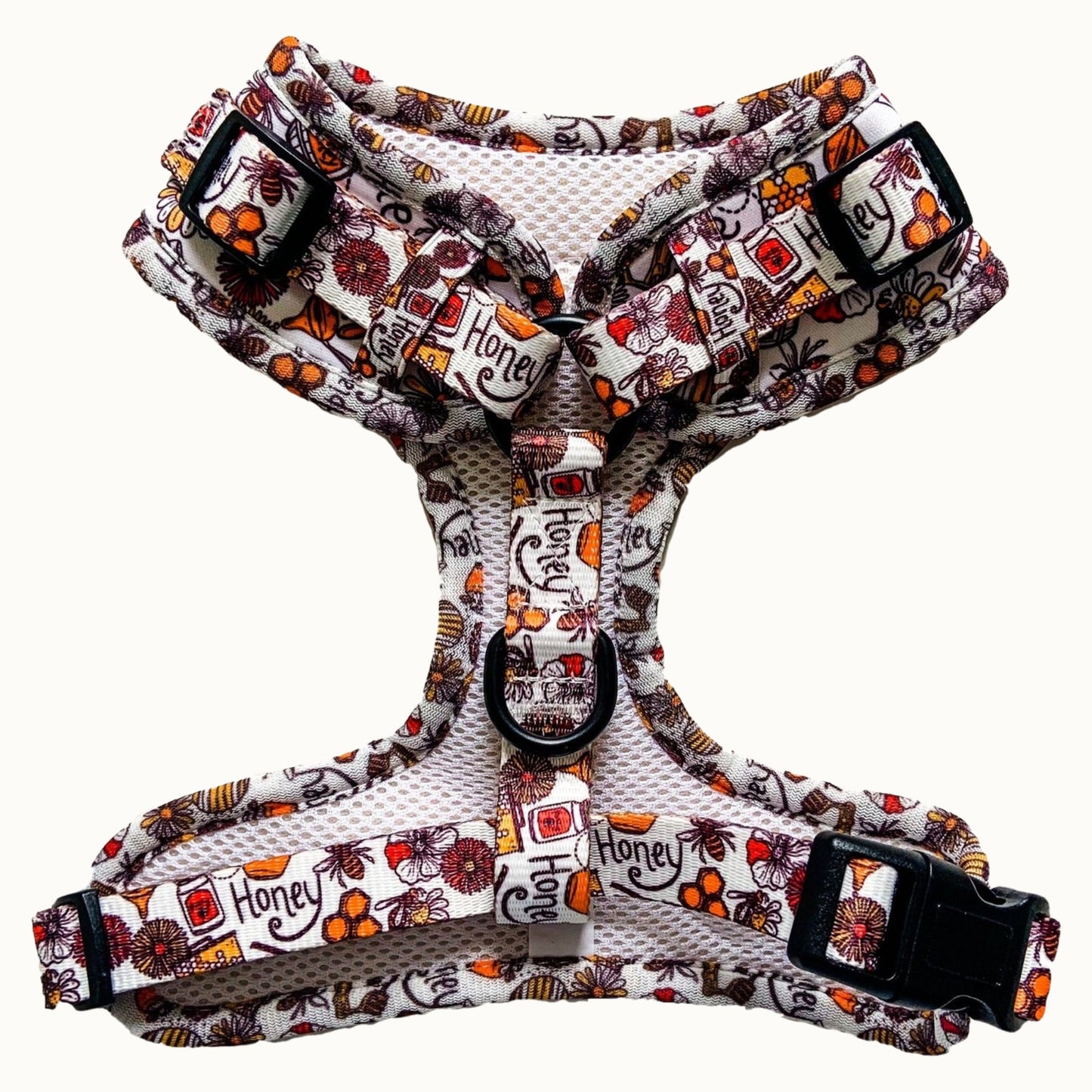 Honey Adjustable Dog Harness – Soft, Padded & Breathable