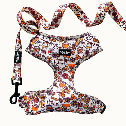 Honey Adjustable Dog Harness – Soft, Padded & Breathable