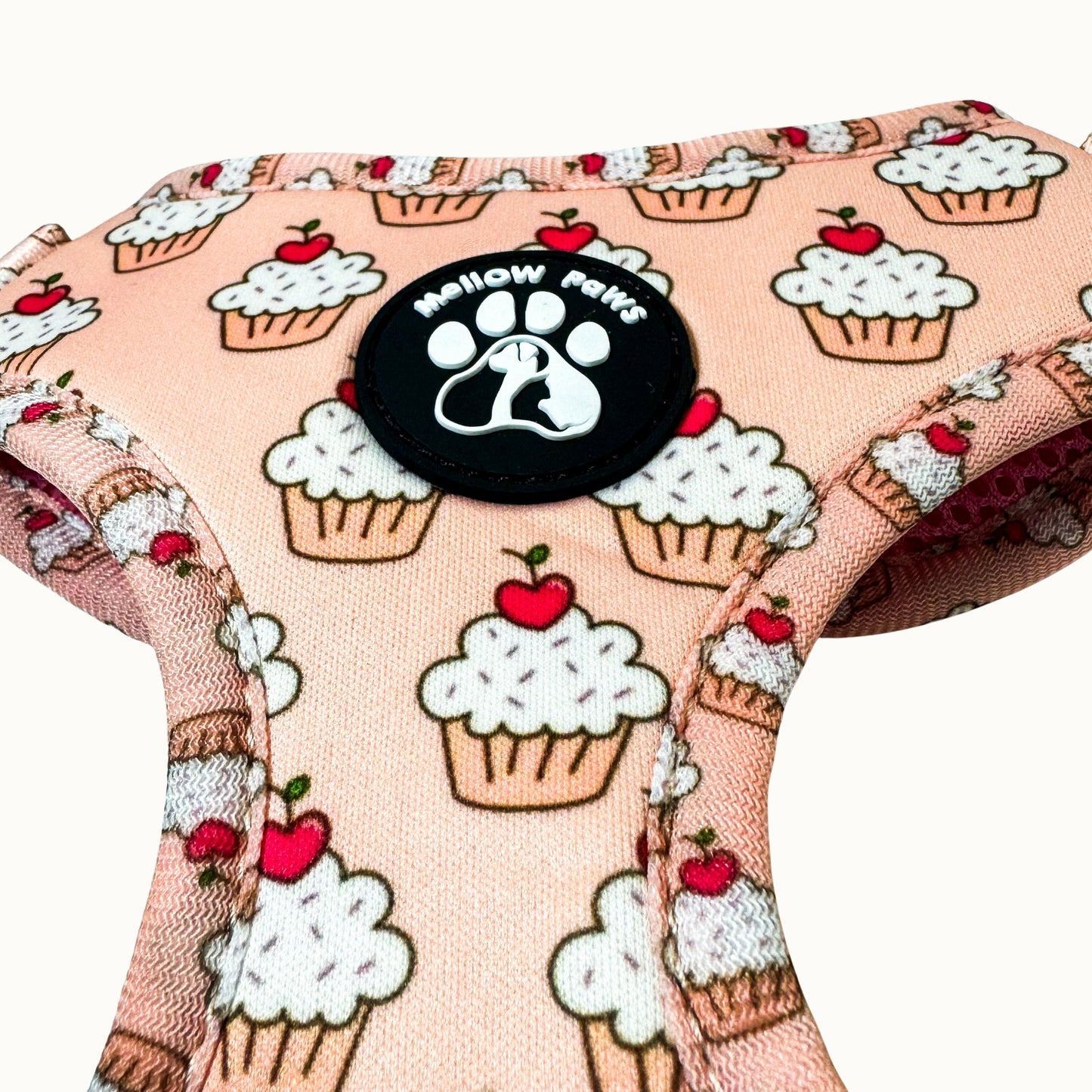 Cupcake Adjustable Dog Harness – Soft, Padded & Breathable